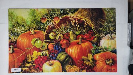 Cornucopia Harvest Fall Indoor & Outdoor Insert Doormat - 18x30