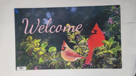 Cardinal Pair Indoor & Outdoor Doormat - 18 x 30