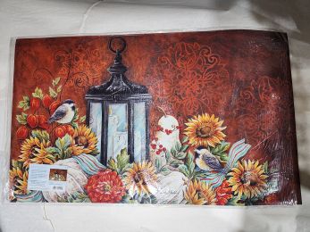 Fall Lantern Fall Indoor & Outdoor Insert Doormat - 18x30