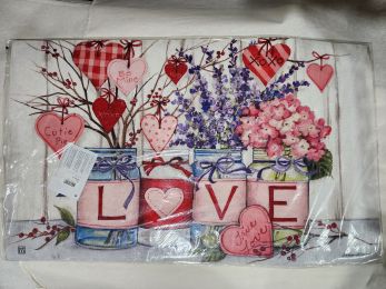 Filled with Love Indoor & Outdoor MatMate Doormat - 18x30