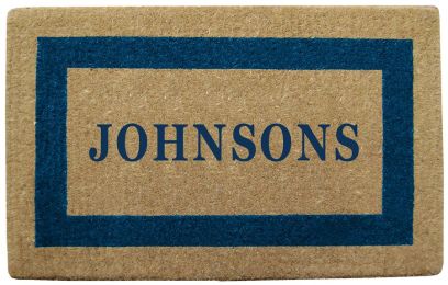 Personalized Coco Coir Mats Natural Fiber Doormats