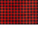 Red and Black Buffalo Check Layering Mat - 42 x 26.5