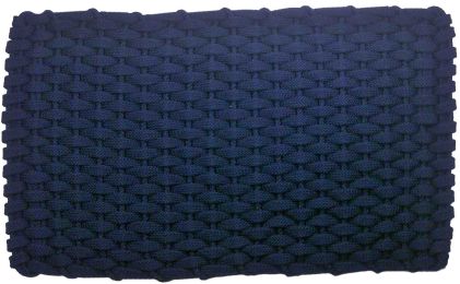 Navy Blue Indoor/Outdoor Hand Woven Doormat