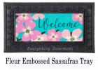 Dogwood Blossoms Sassafras Mat - 10 x 22 Insert Doormat