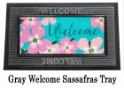 Dogwood Blossoms Sassafras Mat - 10 x 22 Insert Doormat