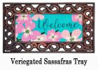 Dogwood Blossoms Sassafras Mat - 10 x 22 Insert Doormat