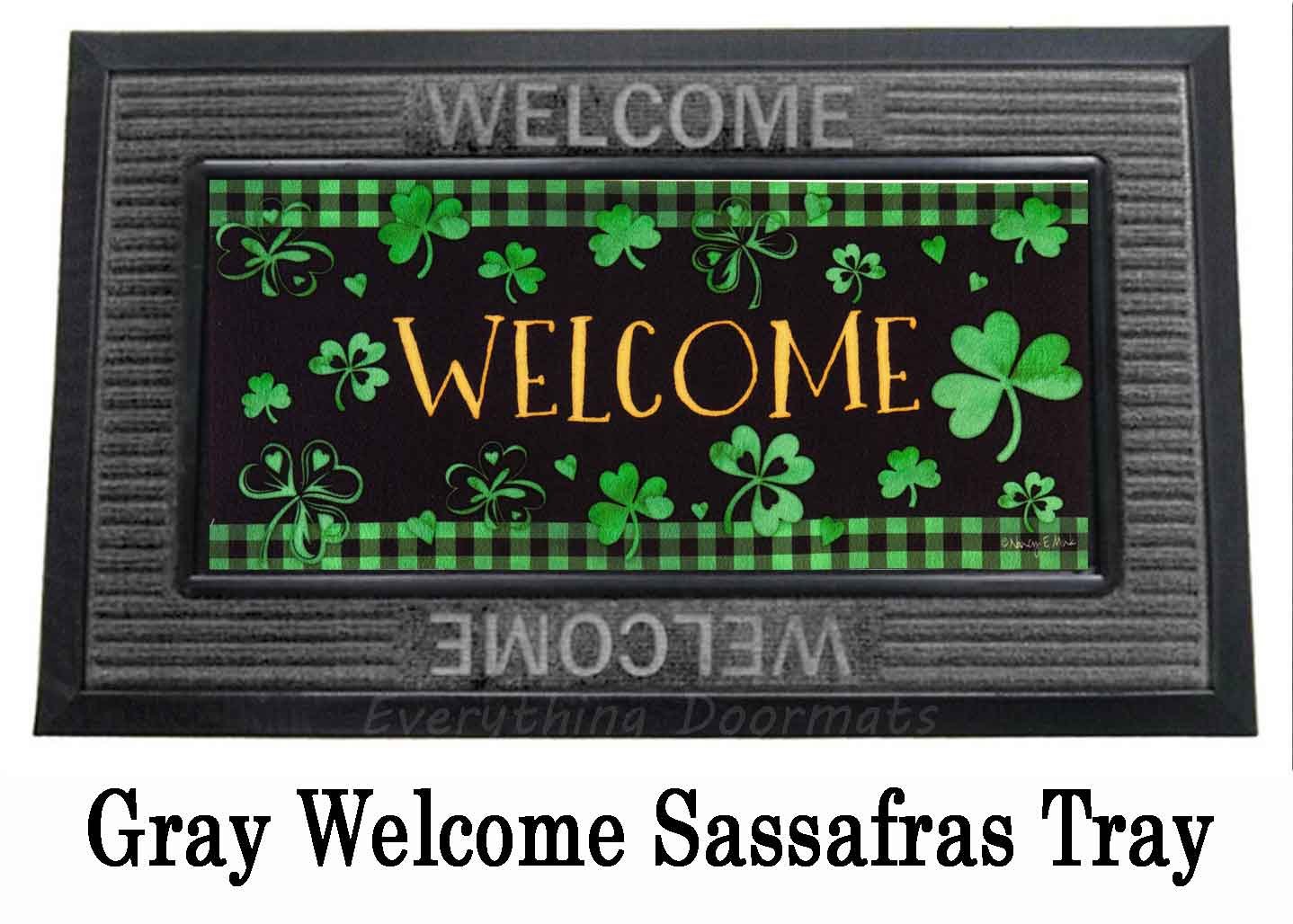Lucky Gnome Sassafras Mat 10 x 22 Insert Doormat