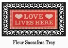 Love Lives Here Sassafras Mat - 10 x 22 Insert Doormat