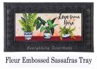 Love Grows Here Houseplants Sassafras Mat - 10x22 Insert Doormat