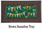 St Paddy's Day Banner Sassafras Mat - 10 x 22 Insert Doormat