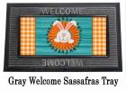 Carrot Wreath Sassafras Mat - 10 x 22 Insert Doormat