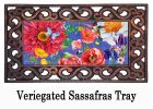 English Garden Florals Sassafras Mat - 10 x 22 Insert Doormat