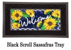 Sunflower Welcome Sassafras Mat - 10 x 22 Insert Doormat