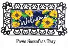 Sunflower Welcome Sassafras Mat - 10 x 22 Insert Doormat