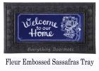 August Home Sassafras Mat - 10 x 22 Insert Doormat