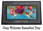 Hummingbirds Sassafras Mat - 10 x 22 Insert Doormat