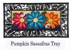 Spring Floral Sassafras Mat - 10 x 22 Insert Doormat