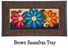 Spring Floral Sassafras Mat - 10 x 22 Insert Doormat