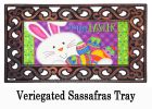 Easter Bunny Sassafras Mat - 10 x 22 Insert Doormat