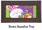 Easter Bunny Sassafras Mat - 10 x 22 Insert Doormat