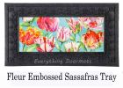 Tulip Season Sassafras Mat - 10 x 22 Insert Doormat