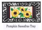 Sunflowers and Daisies Sassafras Mat - 10 x 22 Insert Doormat