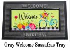 Welcome Home Bicycle Sassafras Mat - 10 x 22 Insert Doormat
