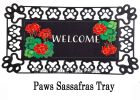 Geranium Welcome Sassafras Mat - 10 x 22 Insert Doormat