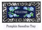 Hydrangeas Welcome Sassafras Mat - 10x22 Insert Doormat