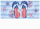 Freedom Flip Flops Sassafras Mat - 10 x 22 Insert Doormat