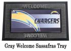 San Diego Chargers Sassafras Mat - 10 x 22 Insert Doormat