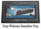 San Jose Sharks Sassafras Mat - 10 x 22 Insert Doormat