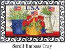 Garden USA Trellis Embossed Doormat - 19 x 30