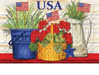 Garden USA Trellis Embossed Doormat - 19 x 30