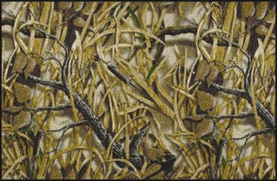 Wetlands Realtree Leaves & Branches Camouflage Nylon Area Rug
