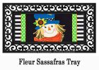 Scarecrow Friend Sassafras Mat - 10 x 22 Insert Doormat