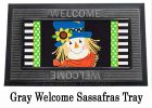 Scarecrow Friend Sassafras Mat - 10 x 22 Insert Doormat