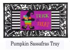 Trick or Treat Witch Sassafras Mat - 10 x 22 Insert Doormat