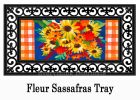 Blessed Floral Arrangement Sassafras Mat - 10 x 22 Insert Doormat