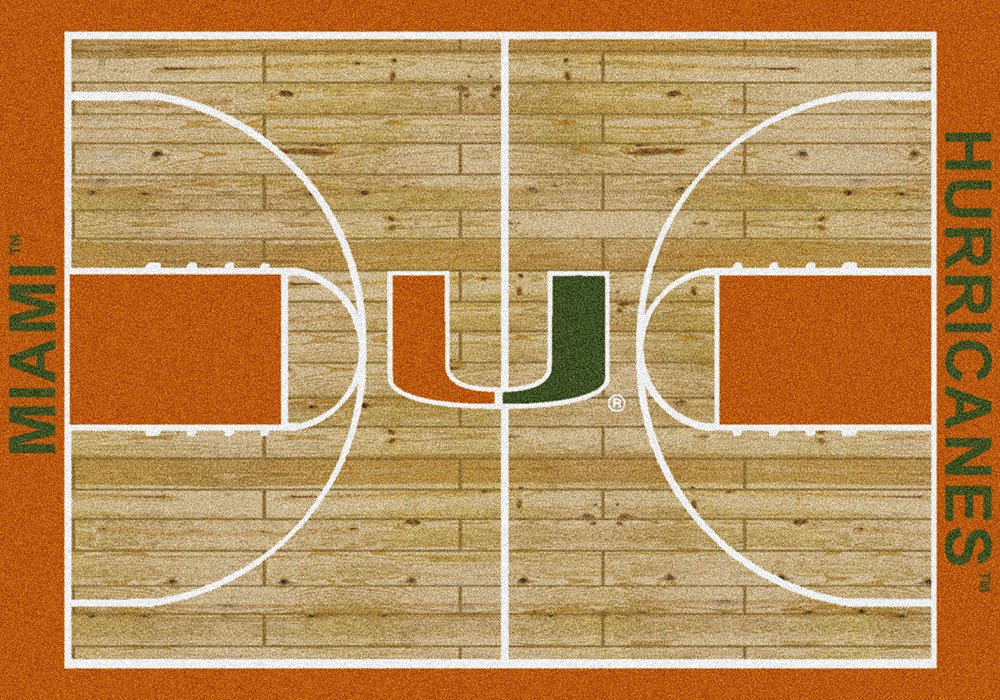 8 x rug 9 Miami Home Logo Area Field Rug Football Hurricanes 8 x rug 9 Miami Home Logo Area Field Rug Football Hurricanes