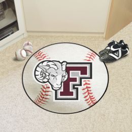 Fordham Rams Baseball Shaped Area Rug