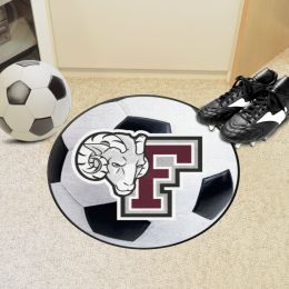 Fordham Rams Soccer Ball Shaped Area Rug