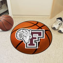 Fordham Rams Basketball Shaped Area Rug