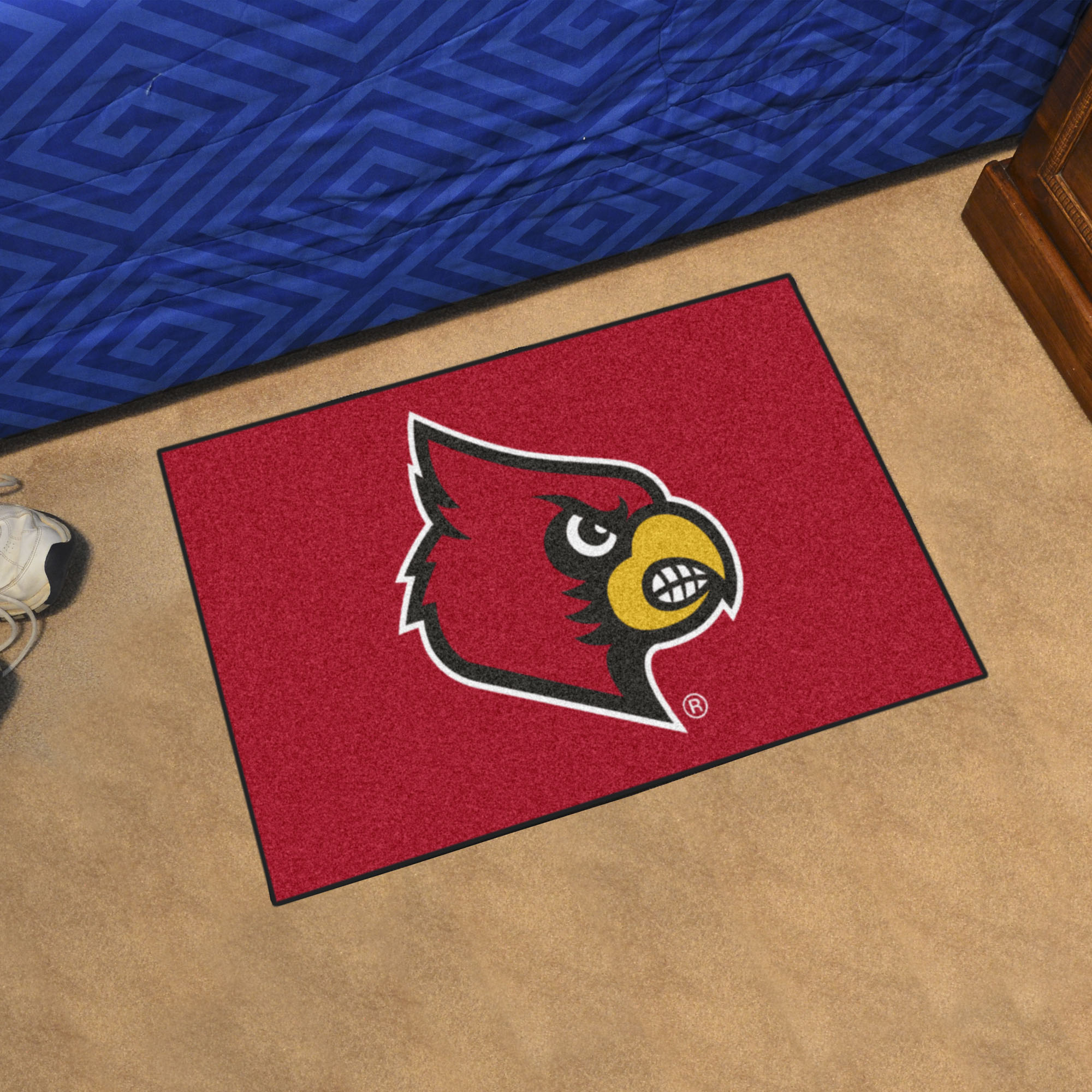 University of Louisville Cardinals Starter Doormat - 19x30