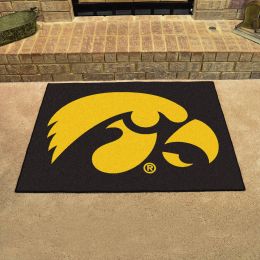 University of Iowa All Star Nylon Eco Friendly  Doormat