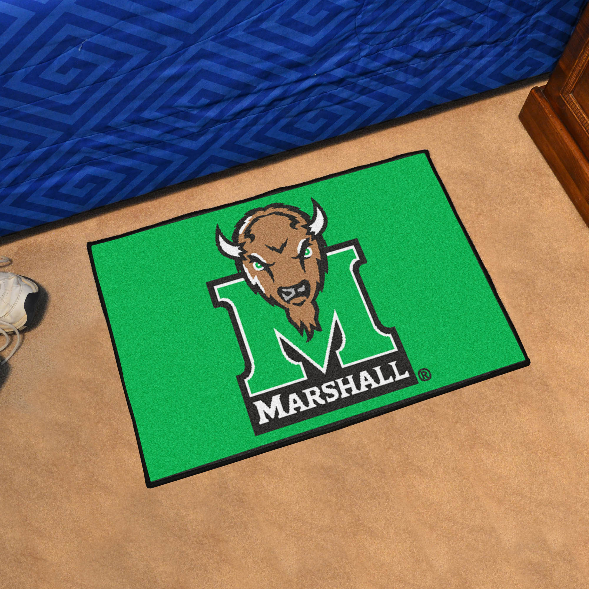 Marshall Thundering Herd Starter Doormat - 19"? x 30"?