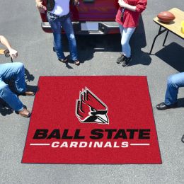 Ball State University Cardinals Tailgater Mat - Nylon 60" x 72"