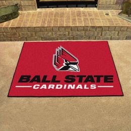 Ball State University Cardinals All Star Area Mat - 34" x 44.5"