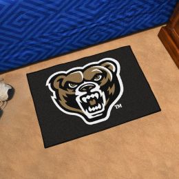 Oakland University Golden Grizzlies Starter Doormat - 19" x 30"
