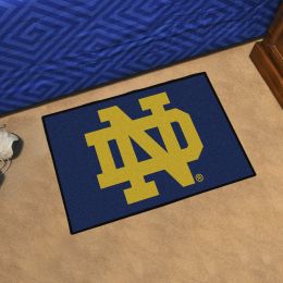 University of Notre Dame ND Logo Starter Doormat - 19" x 30"